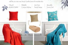 Blanket-cum-Cushion