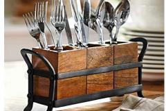 Acacia-wood-cutlery-holder